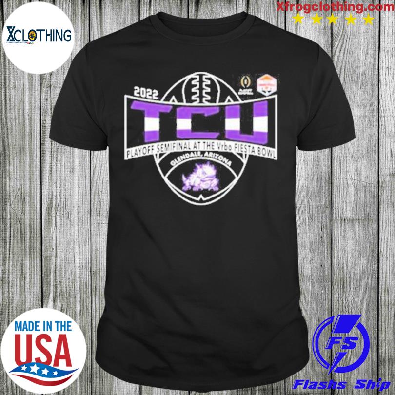 2022 tcu horned frogs cfp semifinal at the vrbo fiesta bowl glendale az shirt