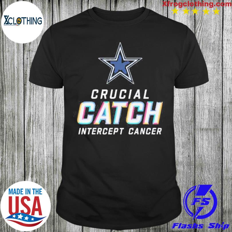 2023 Dallas Cowboys Crucial Catch Intercept Cancer Shirt, hoodie, sweater  and long sleeve