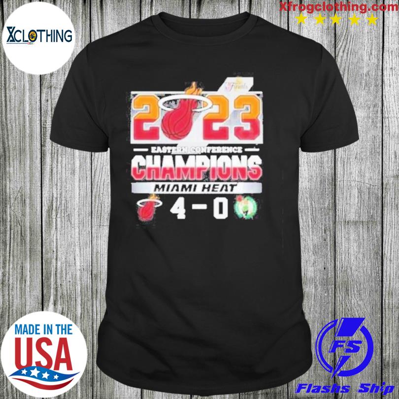 2023 Eastern Conference Champions Miami Heat 4-0 shirt