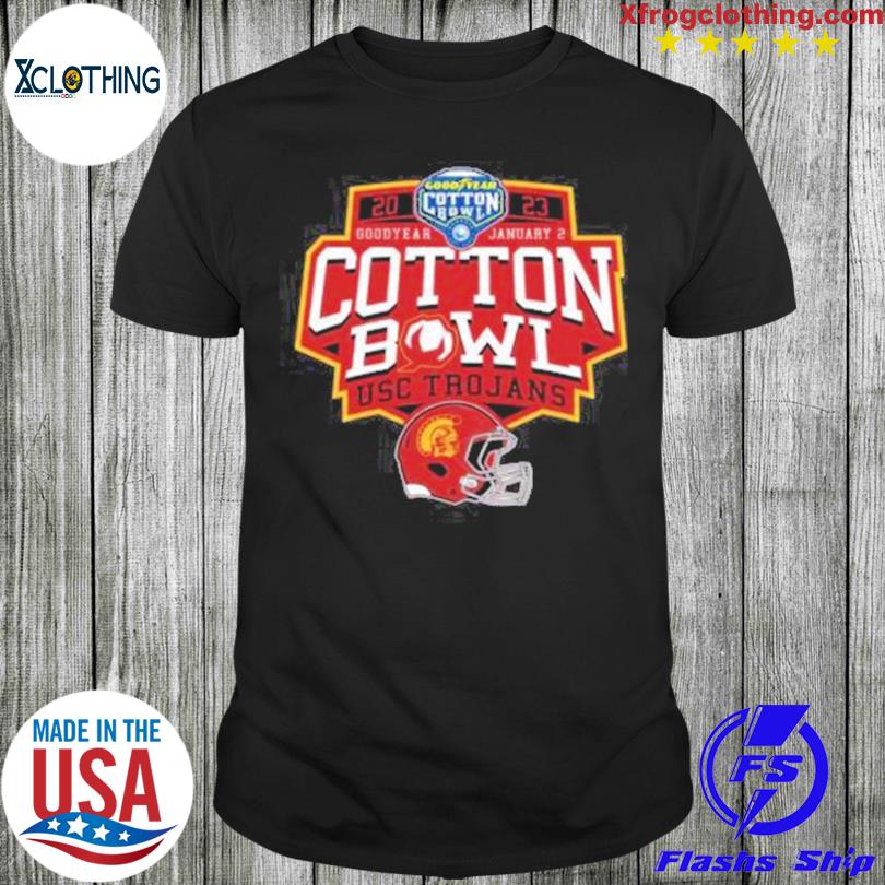 2023 goodyear cotton bowl usc trojans hooded shirt