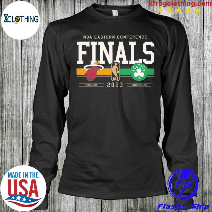 2023 Nba Eastern Conference Finals Boston Celtics Vs Miami Heat Shirt -  Shibtee Clothing