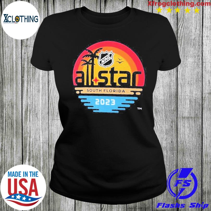 Nhl all-star 2023 South Florida logo T-shirt, hoodie, sweater, long sleeve  and tank top