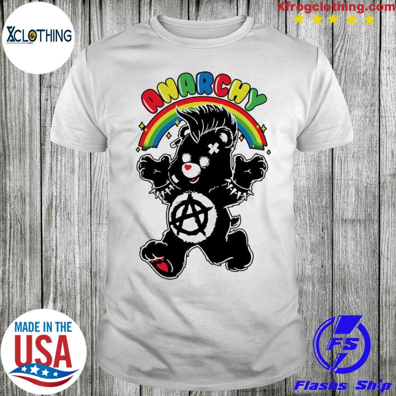2023 official don't care bear anarchy care bears t-shirt