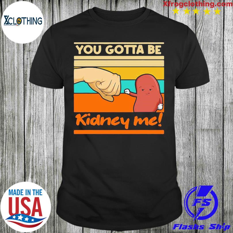 2023 Official Kidney Funny Pun For A Kidney Donor Vintage Retro T-shirt