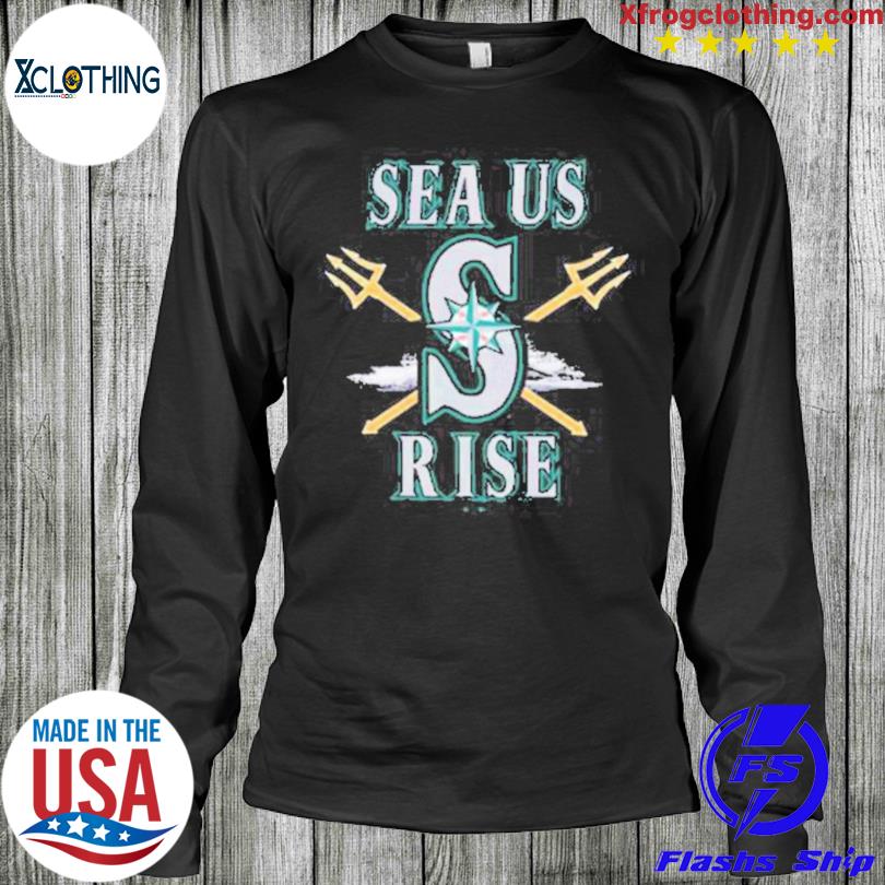 Official 2023 Sea Us Rise Seattle Mariners 2023 Homerun Logo Shirt, hoodie,  sweater, long sleeve and tank top