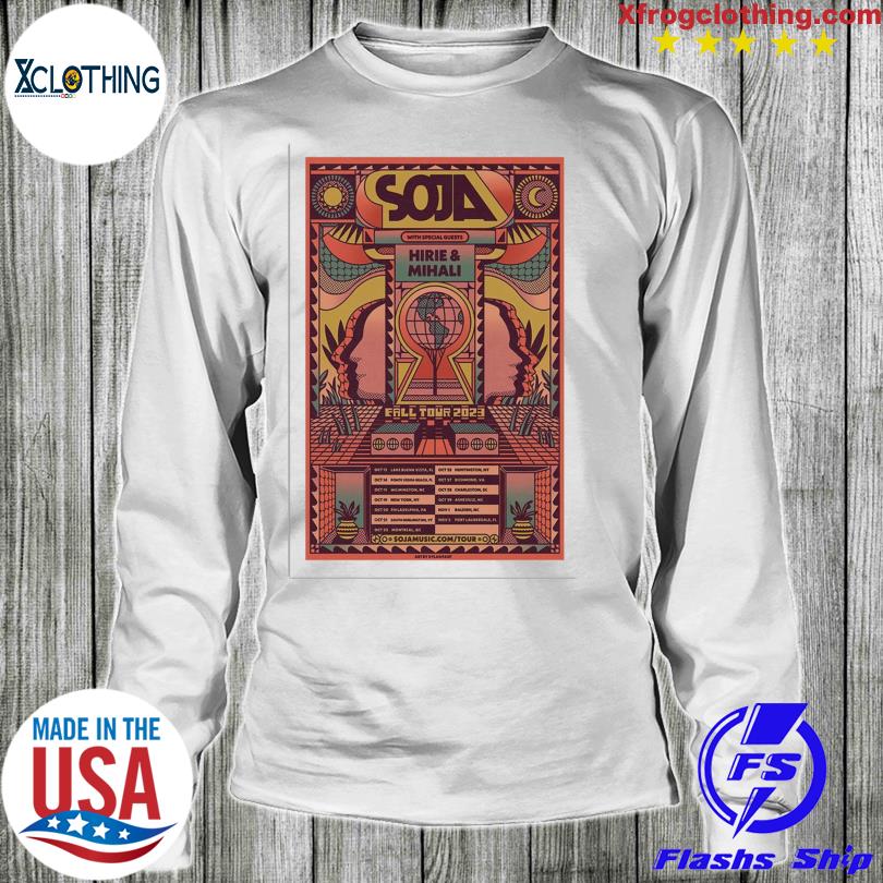 Design sOJA 2023 Summer Tour Poster Shirt, hoodie, sweater, long