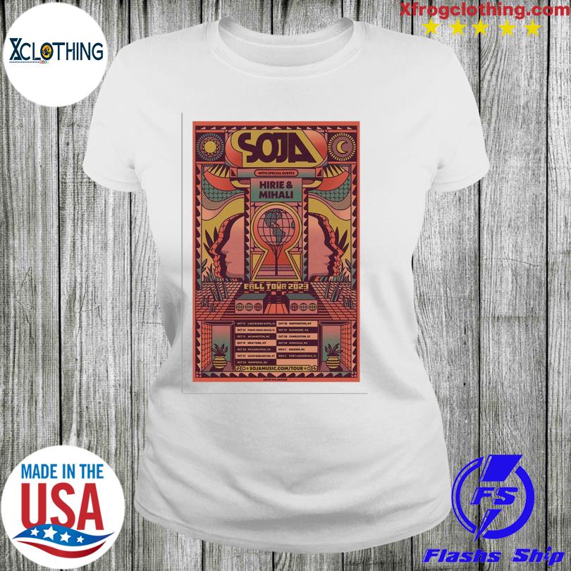 Design sOJA 2023 Summer Tour Poster Shirt, hoodie, sweater, long