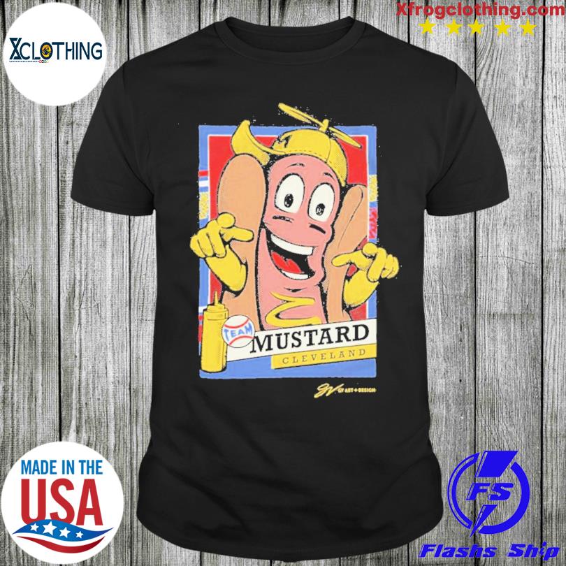 2023 Team mustard Cleveland shirt