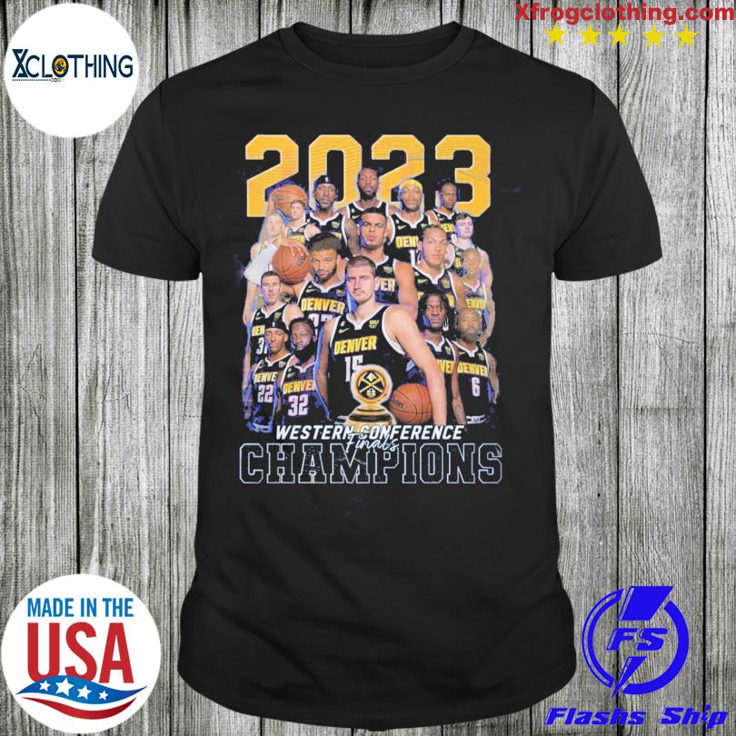 2023 Western Conference Champions Denver Nuggets T-Shirt