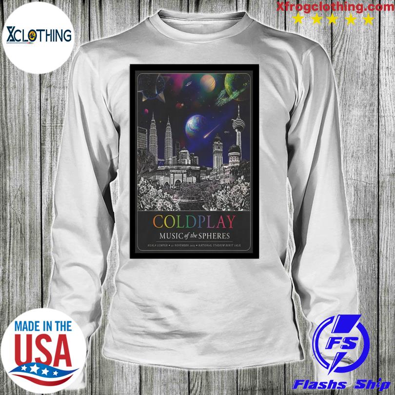 Coldplay t hotsell shirt malaysia