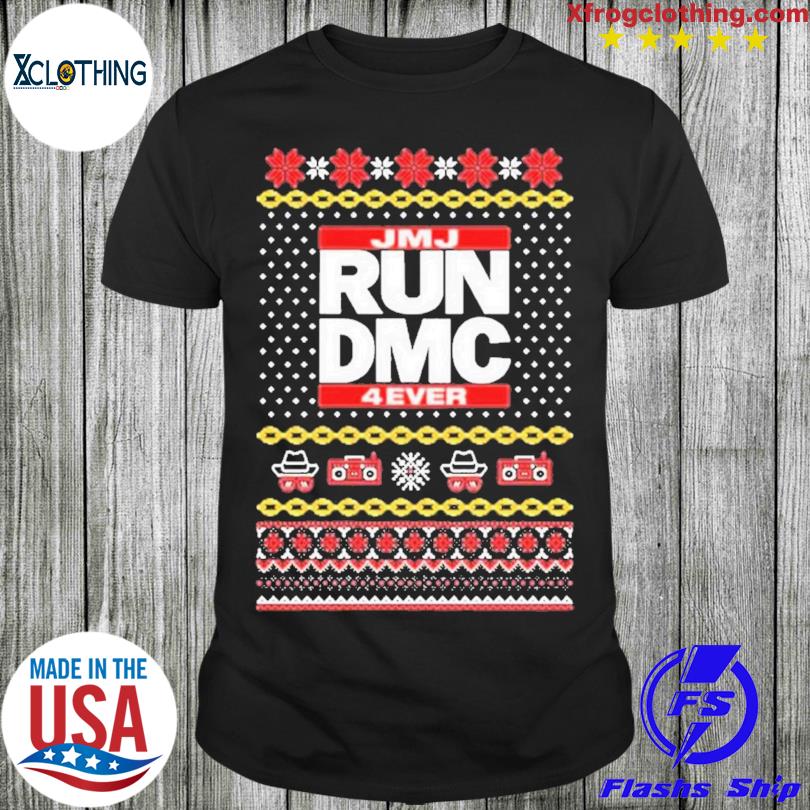 Run dmc sale ugly christmas sweater