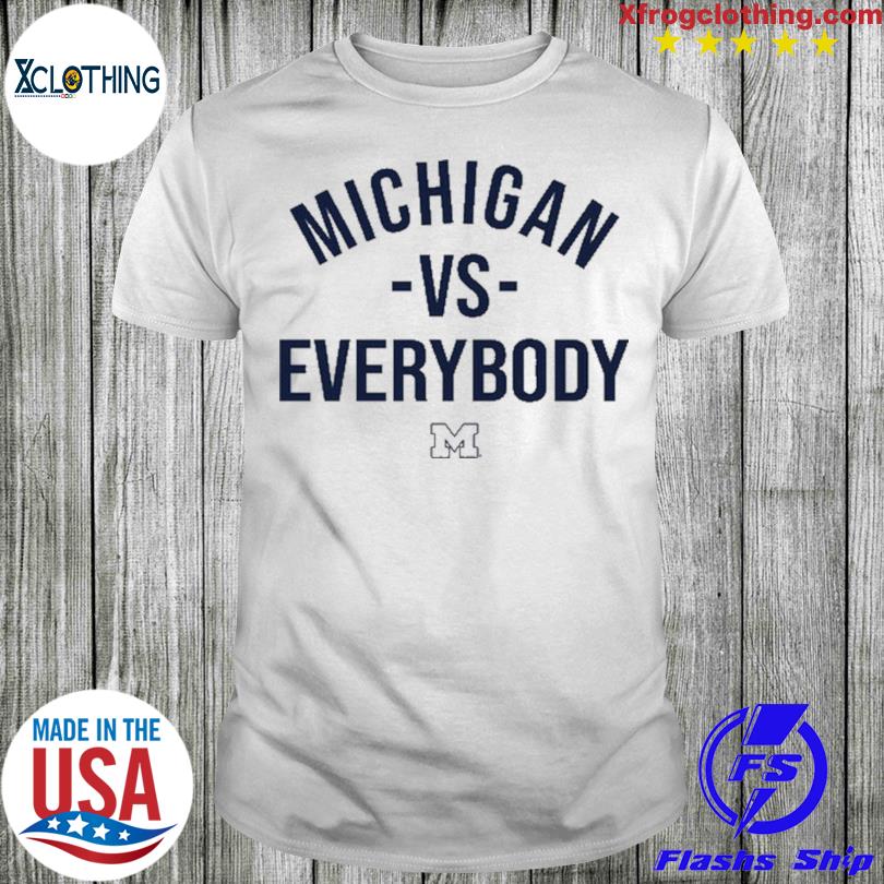 Michigan Vs. Everybody Gray T-Shirt