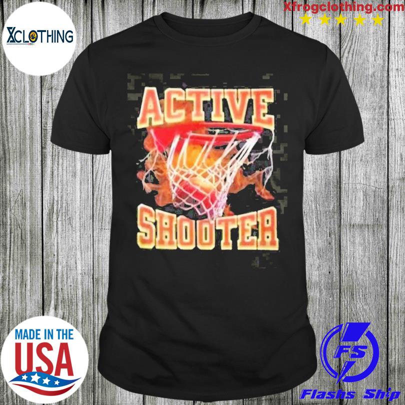Official Active Shooter Basketball T-shirt
