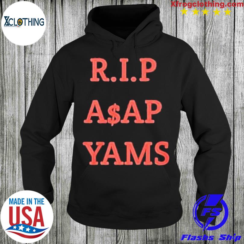 rip asap yams shirt