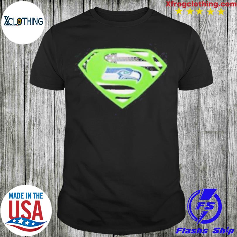 Seahawks discount superman shirt