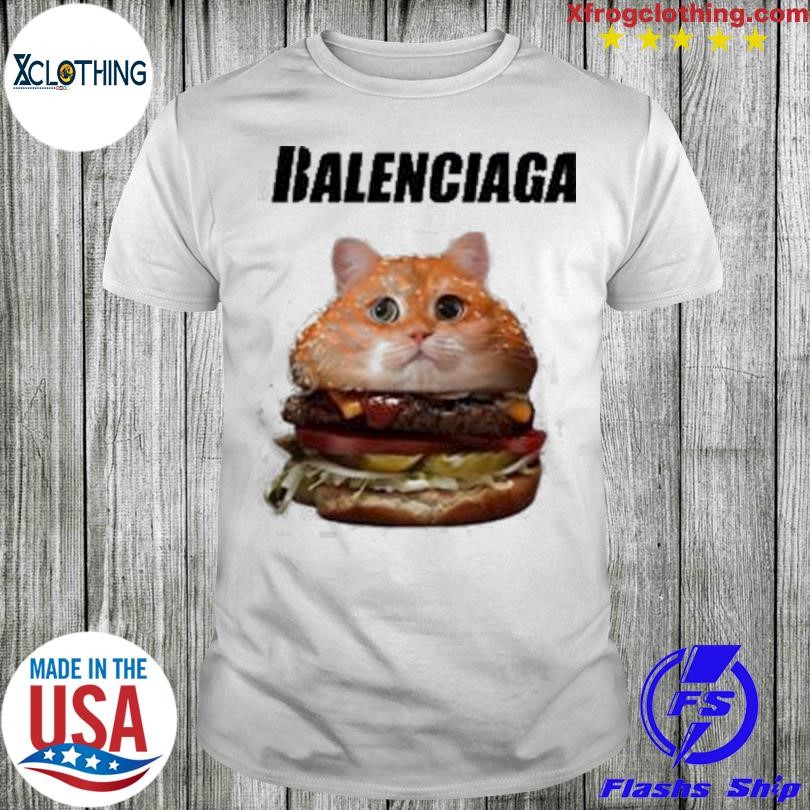 balenciaga cat shirt