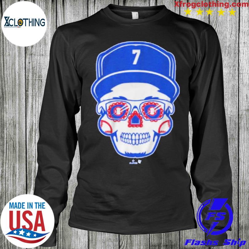 7 Julio Urias Sugar Skull shirt, hoodie, sweater and long sleeve