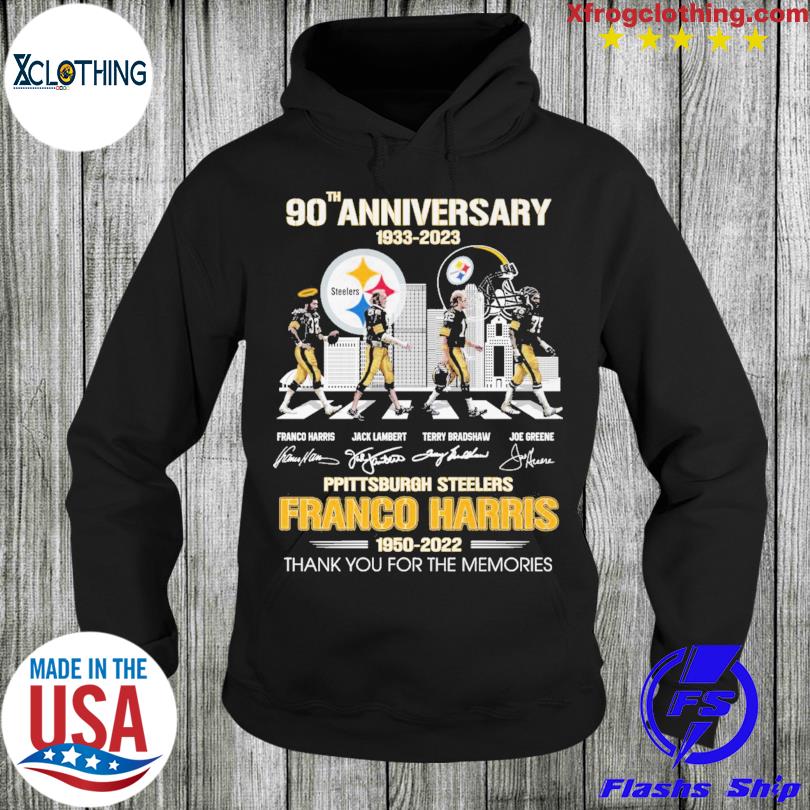 Premium In memory of Franco Harris Pittsburgh Steelers vintage shirt,  hoodie, sweater, long sleeve and tank top