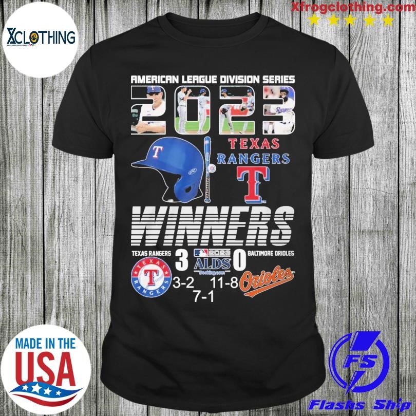 Official Texas rangers American league divison series winner orioles shirt,  hoodie, sweatshirt for men and women