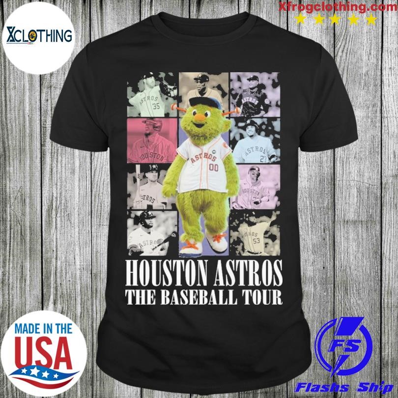 Houston Astros the baseball tour team player mascot shirt, hoodie