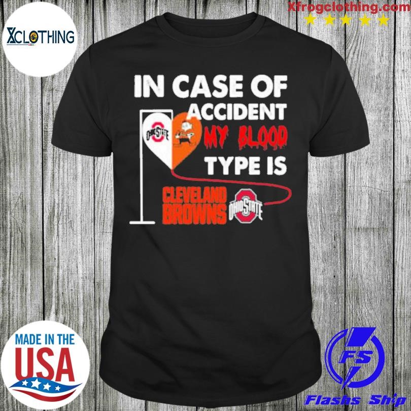 Ohio state clearance cleveland browns shirt