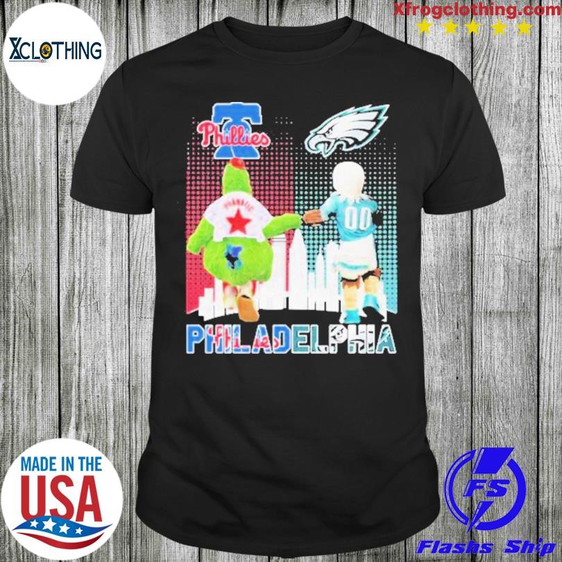Philadelphia City Sport Team, Philadelphia Phillies And Philadelphia Eagles  Mascot Shirt, hoodie, sweater, long sleeve and tank top