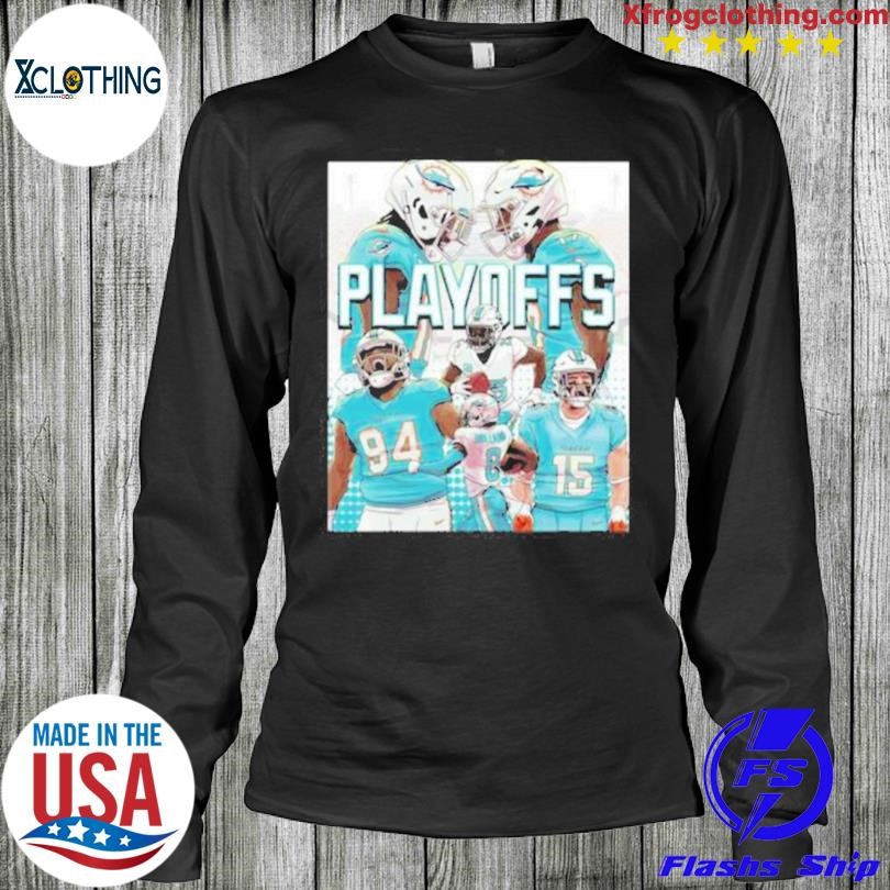 Miami Dolphins Playoffs 2022 Go Fins shirt, hoodie, sweater, long