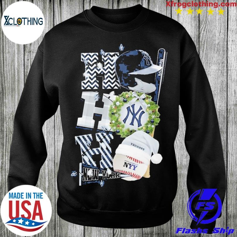 Official new York Yankees Ho Ho Ho Christmas shirt, hoodie, sweater, long  sleeve and tank top