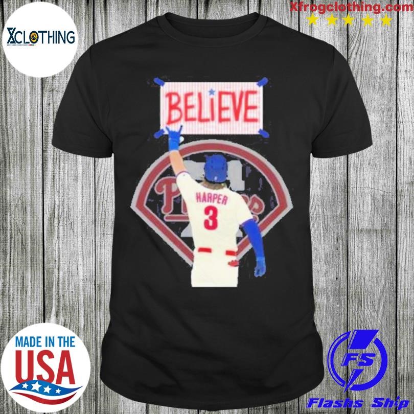 Youth Nike Bryce Harper Light Blue Philadelphia Phillies Player Name &  Number T-Shirt