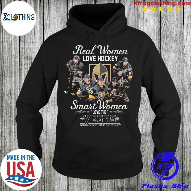 Real Women Love Hockey Smart Women Love Vegas Golden Knights T-Shirt -  Yesweli