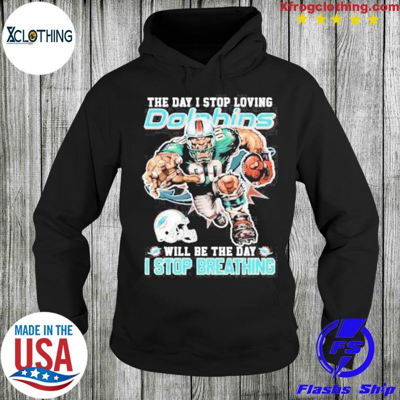 The Day I Stop Loving Philadelphia Eagles Will Be The Day I Stop Breathing  Shirt, hoodie, sweater, long sleeve and tank top