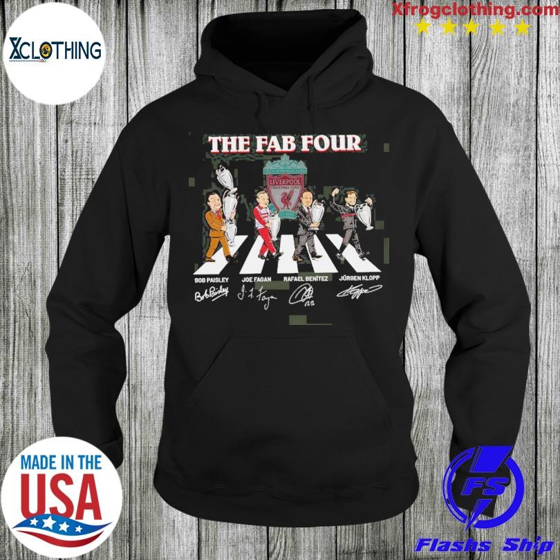 The Fab Four Chibi Abbey Road Signatures Shirt, hoodie, sweater, long  sleeve and tank top