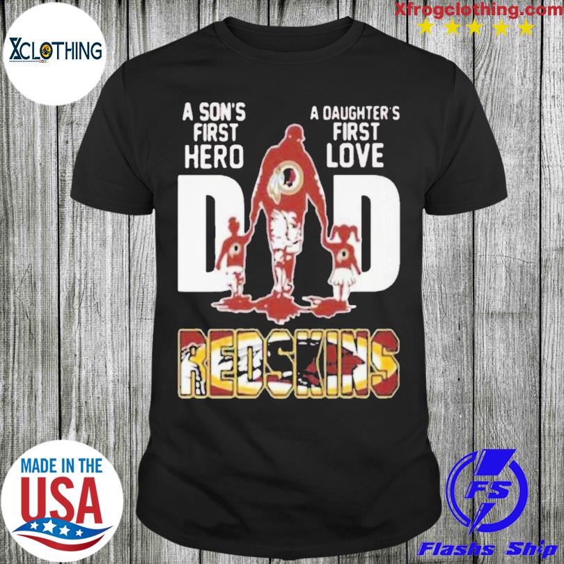 49ers Dad A Son's First Hero A Daughter's First Love T-Shirt