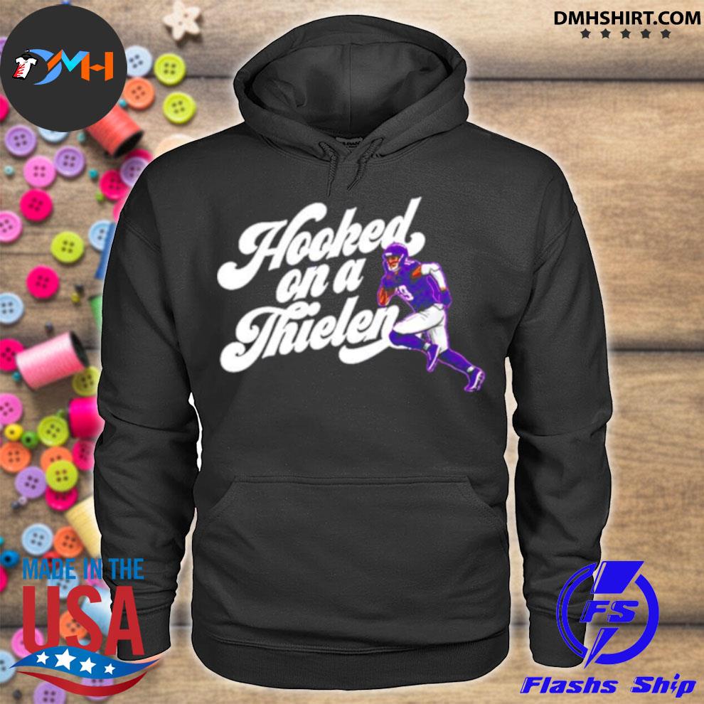 Adam Thielen Minnesota Football Team Hooked on a Thielen Men's T-Shirt