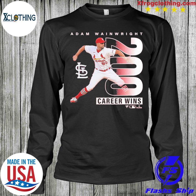 Men's St. Louis Cardinals Adam Wainwright Fanatics Branded Red