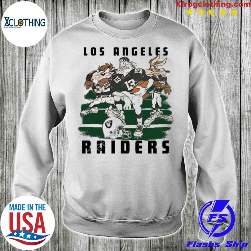 Official aj cole wearing looney tunes bugs bunny los angeles raiders T-shirt,  hoodie, sweater, long sleeve and tank top