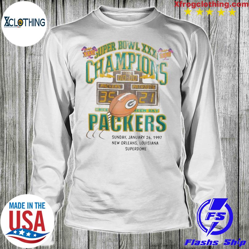 Aj Dillon Super Bowl Xxxi Champions Green Bay Packers T-shirt