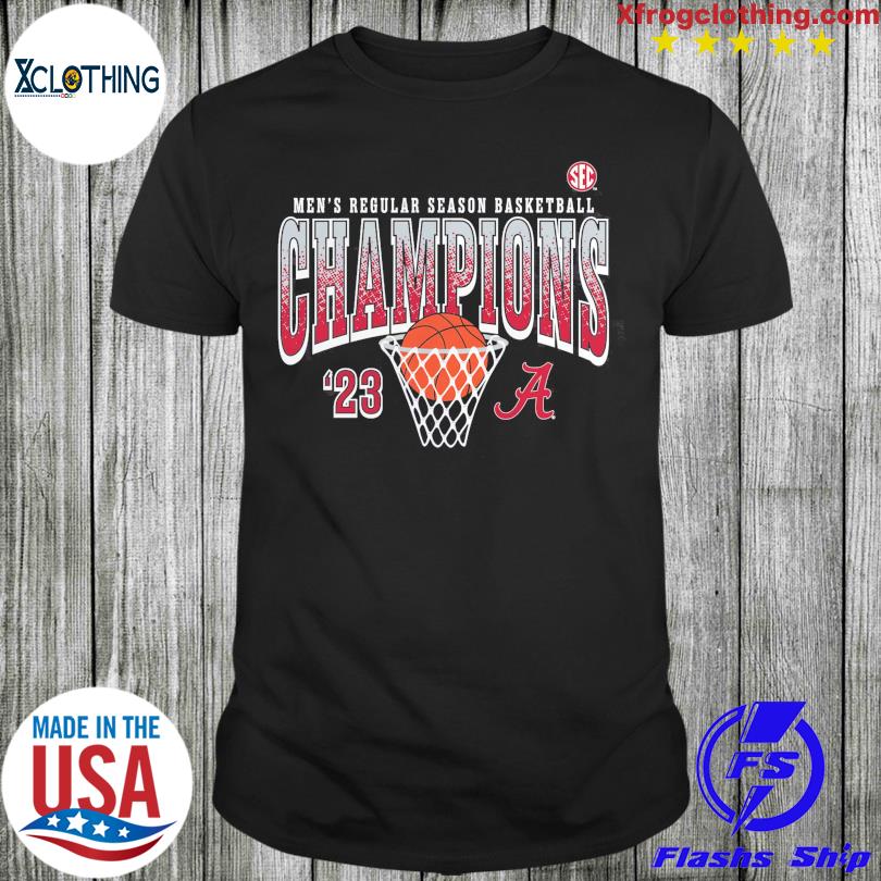 Alabama Crimson Tide Sec men's regular season basketball 23 shirt