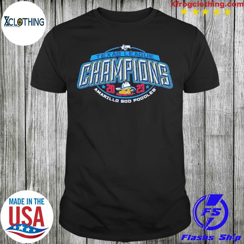 Sodpoodles 2023 Texas League Champions Shirt, hoodie, sweater and long  sleeve