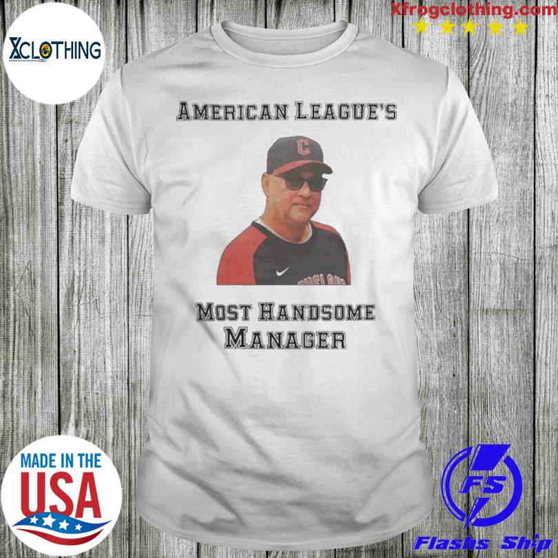 American league's most handsome manager shirt