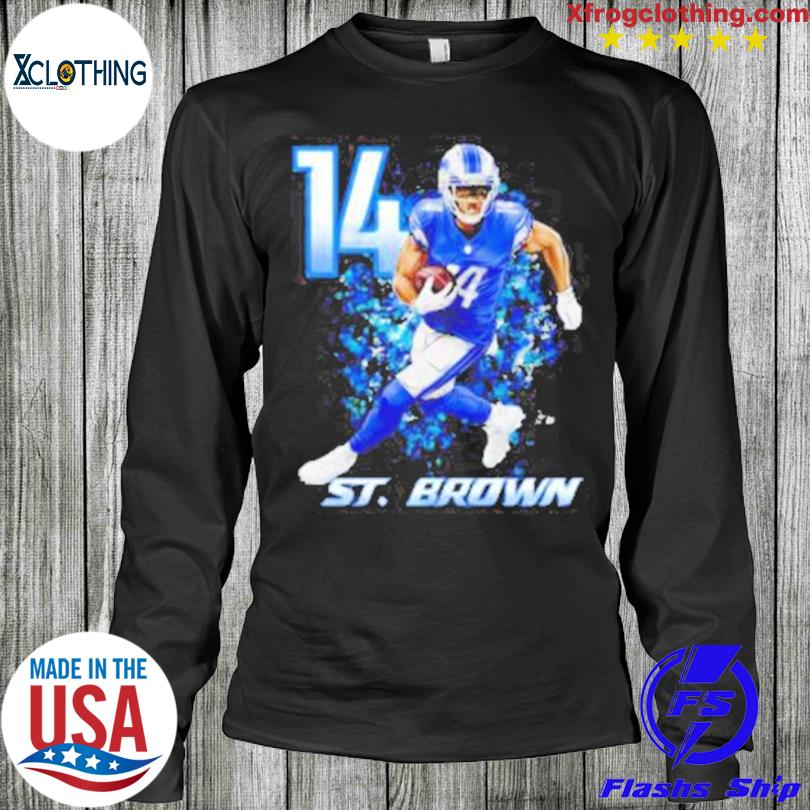 Amon Ra St. Brown Detroit Lions 14 shirt, hoodie, sweater, long sleeve and  tank top