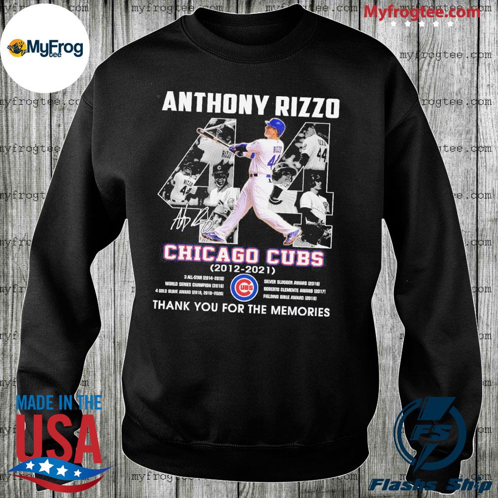 Buy Anthony Rizzo Chicago Cubs 2012 2021 thanks for the memories