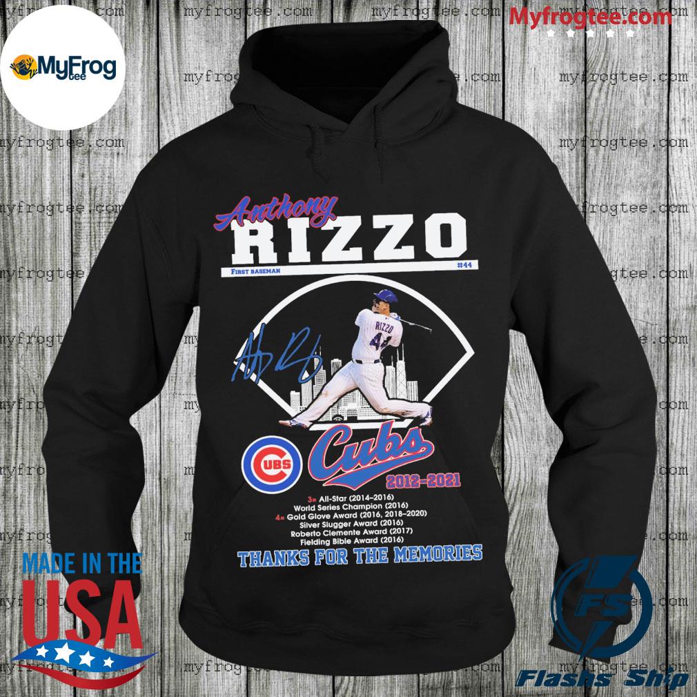 Buy Anthony Rizzo Chicago Cubs 2012 2021 thanks for the memories