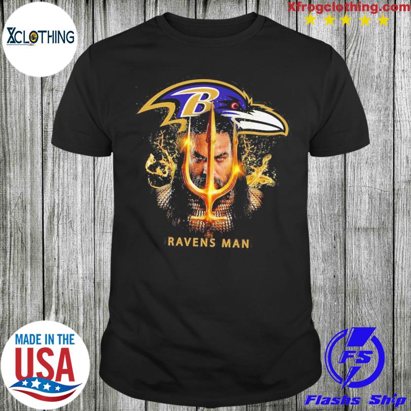 Aquaman Baltimore Ravens Man Shirt, hoodie, sweater, long sleeve