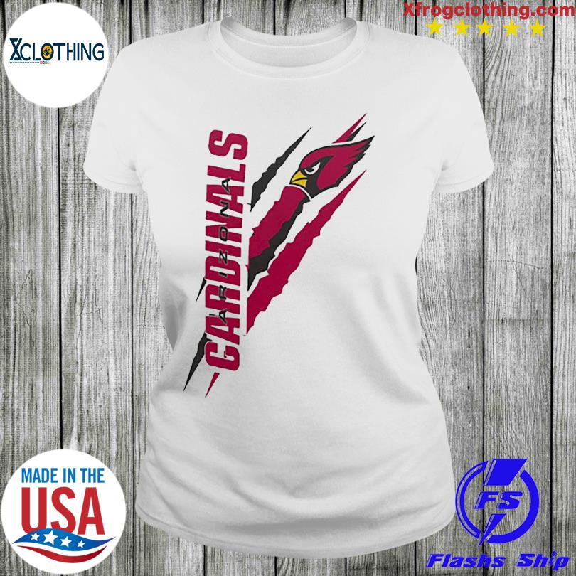 Arizona Cardinals Starter Color Scratch T-Shirt - NextlevelA