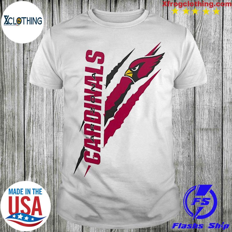 Arizona Cardinals Starter Color Scratch T-Shirt - NextlevelA