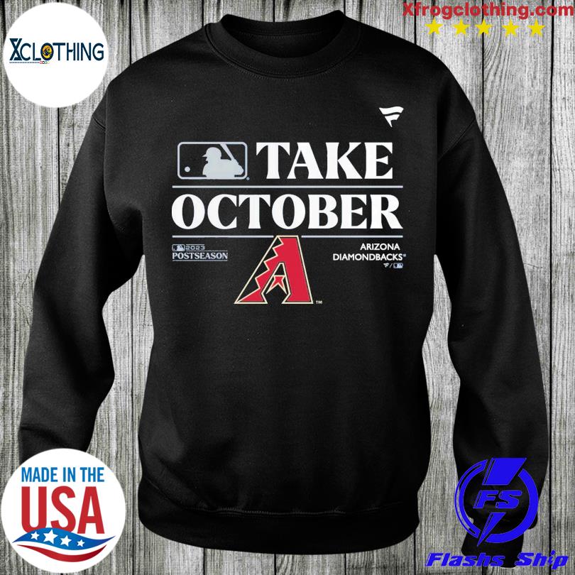 Logo Arizona Diamondbacks Take October Playoffs Postseason 2023 Shirt,  hoodie, longsleeve, sweater