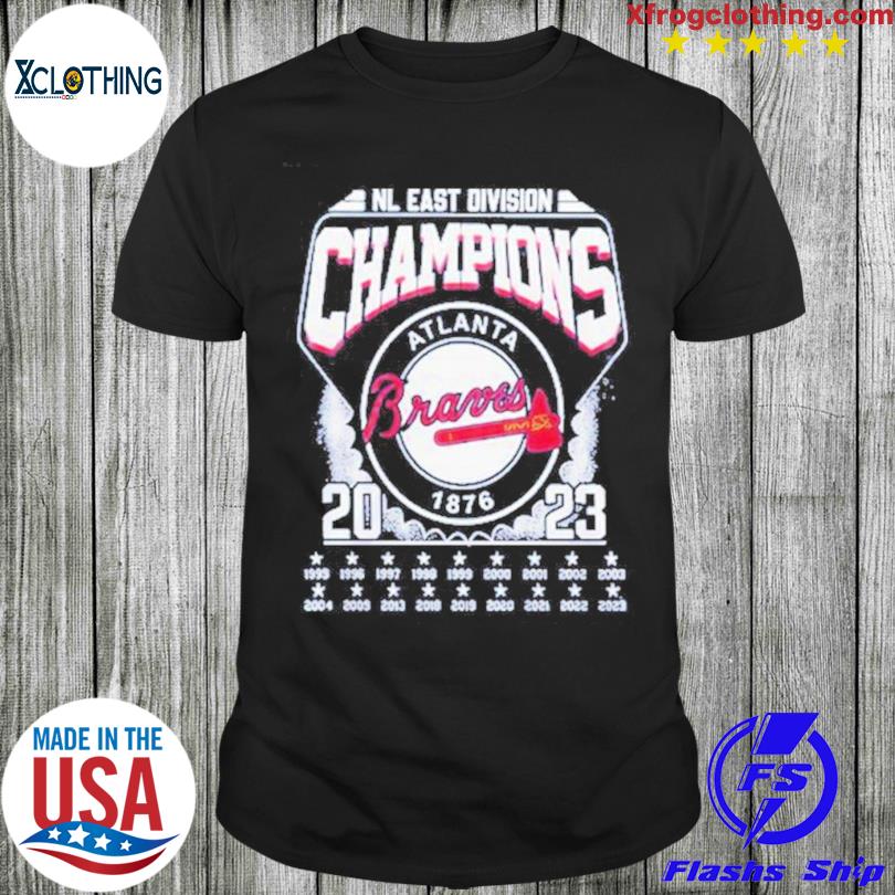 Atlanta Braves 1876 NL east division champions 2023 shirt, hoodie