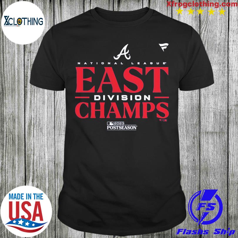 Atlanta Braves Nl East Division Champions 2023 Locker Room Shirt