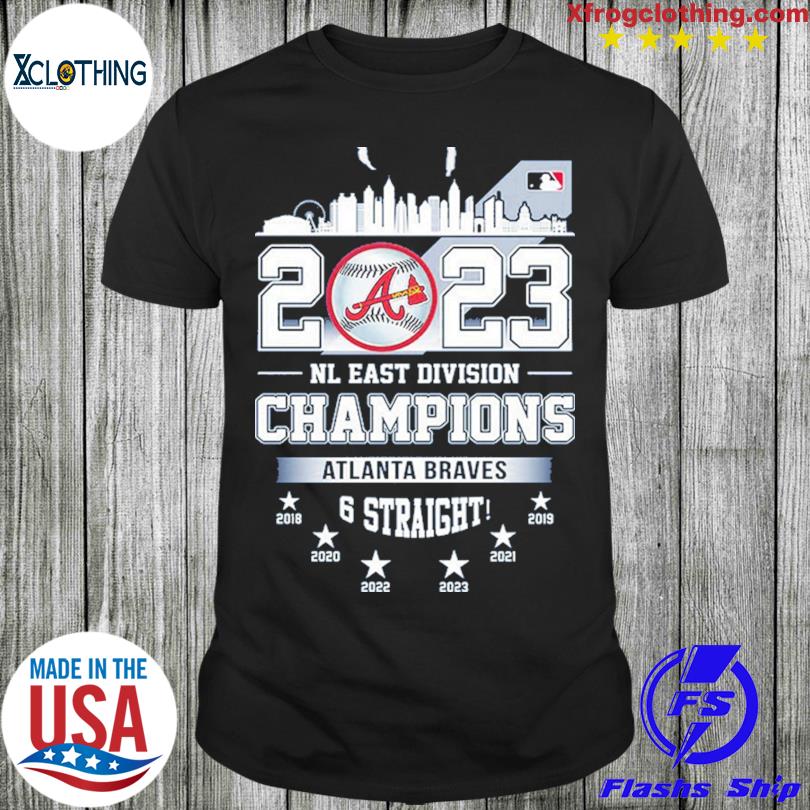 The Atlanta Braves are 2023 NL East Champions shirt, hoodie